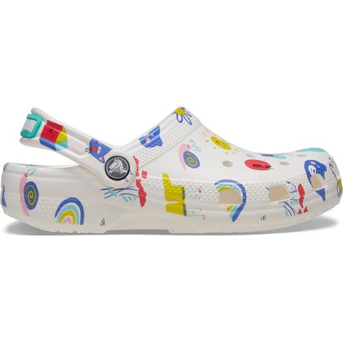 Classic Doodle Print Clog Juvenil