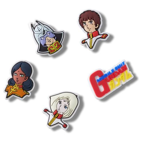 Jibbitz™ Gundam Pack com 5 Peças