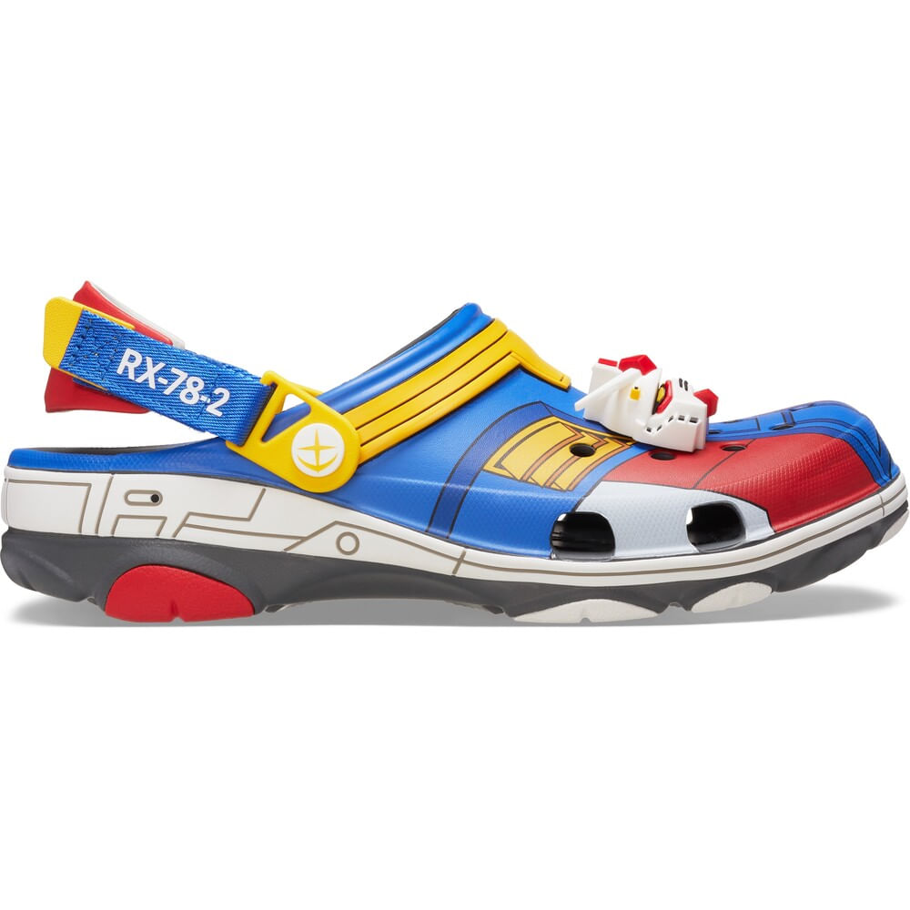 Sandália Crocs Classic Gundam All Terrain Clog SLATE GREY 34