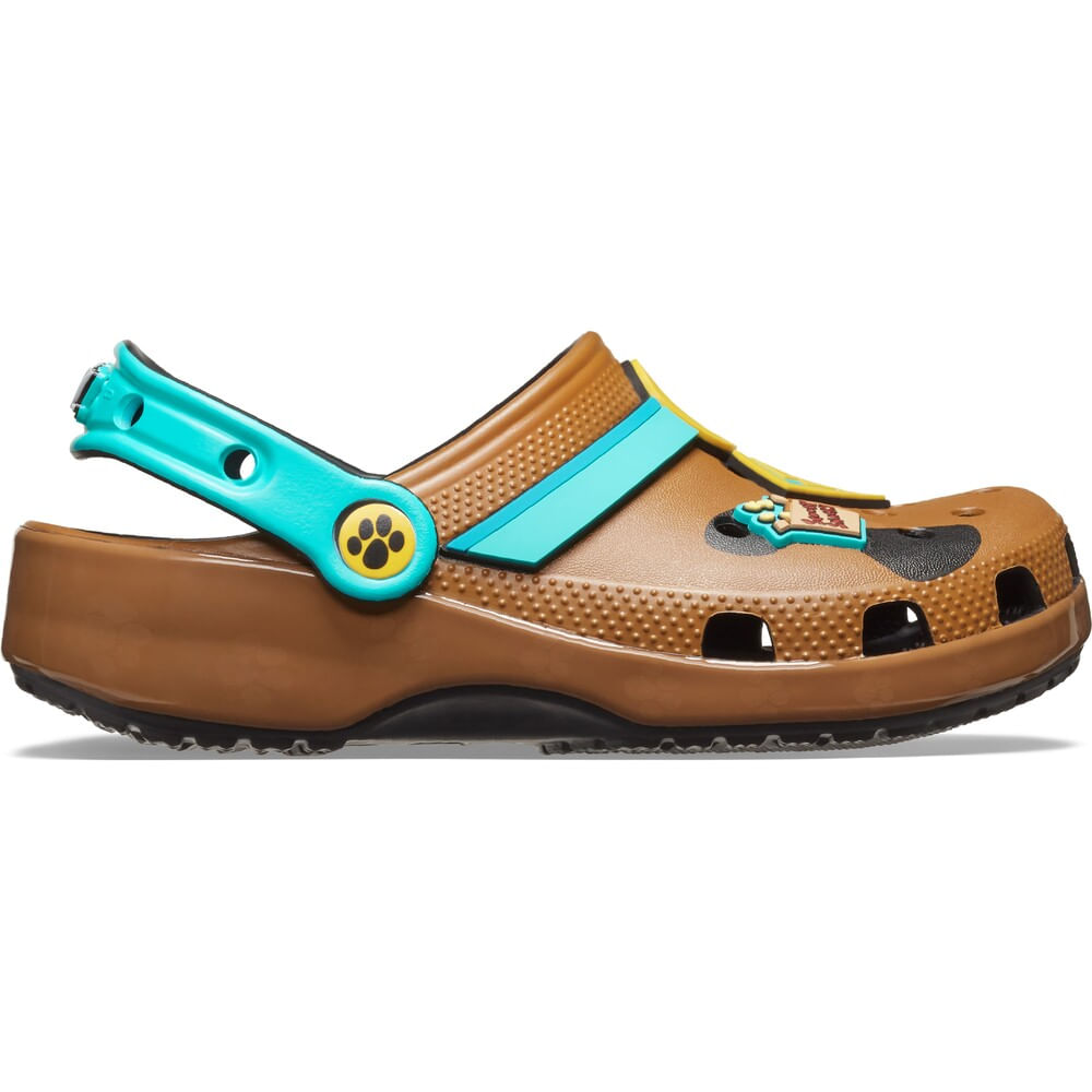Sandália Crocs Scooby-Doo Classic Clog Infantil BLACK 24