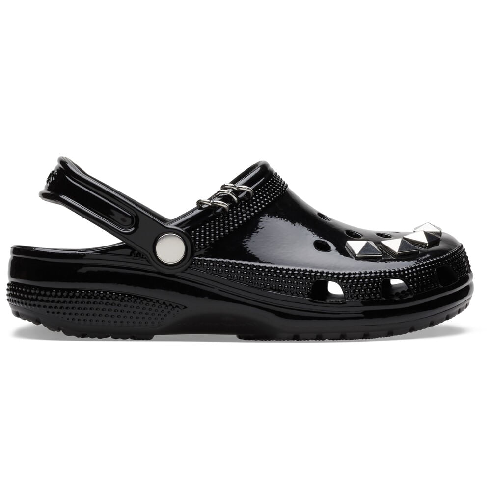 Sandália Crocs Classic Studded Clog BLACK 40