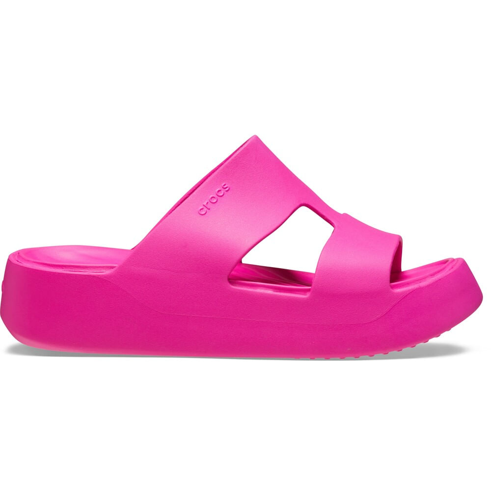 Sandália Crocs Getaway Platform H-Strap PINK CRUSH 40