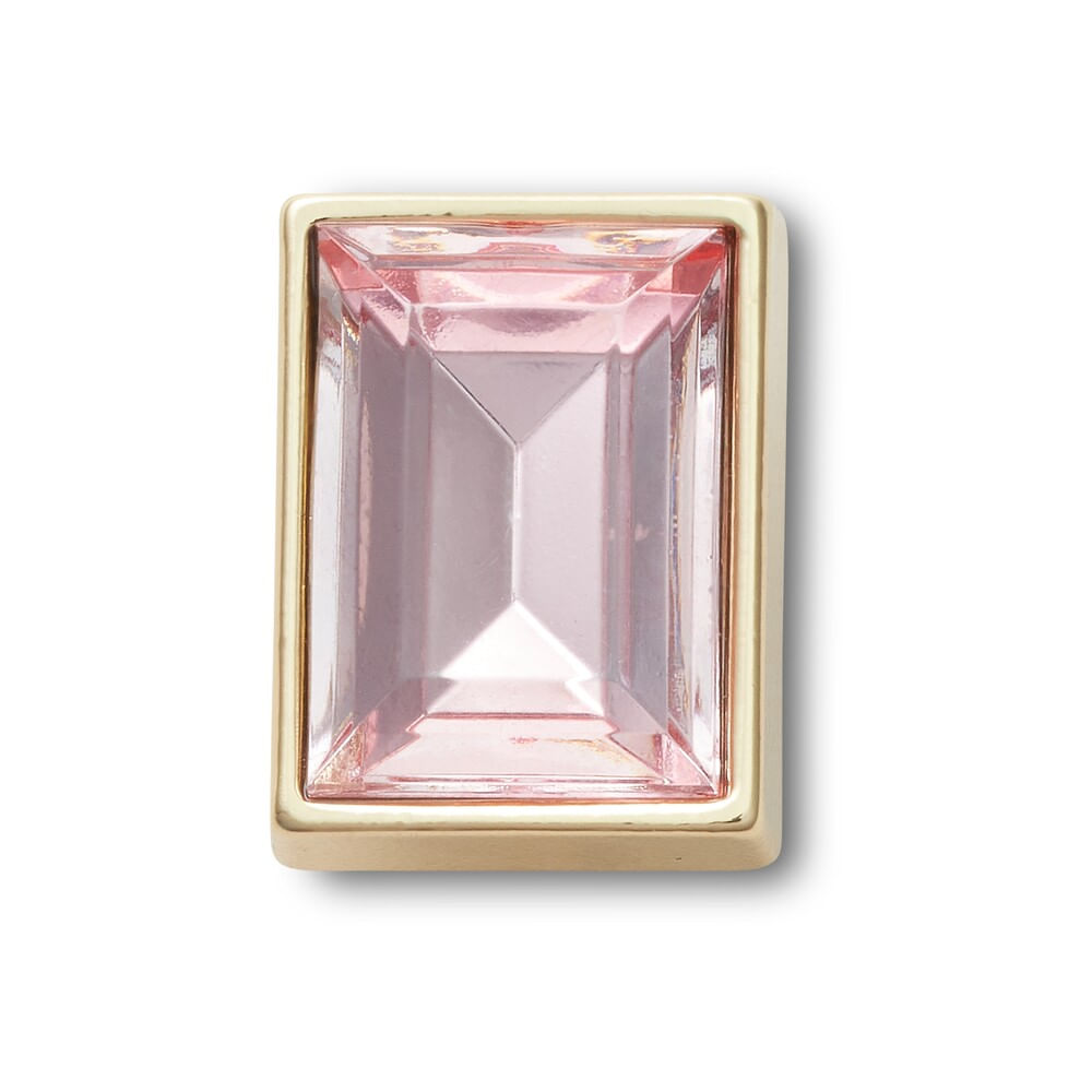 Jibbitz™ Pedra Retângulo Rosa UNICO