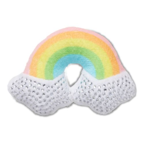 Jibbitz™ Arco-íris Plush com Pedrinhas