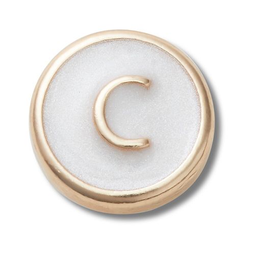 Letra C Pequena Perolizada