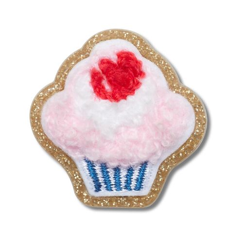 Jibbitz™ Cupcacke Rosa em Patchwork