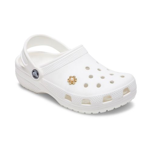 Jibbitz™ Flor Dourada e Pérola