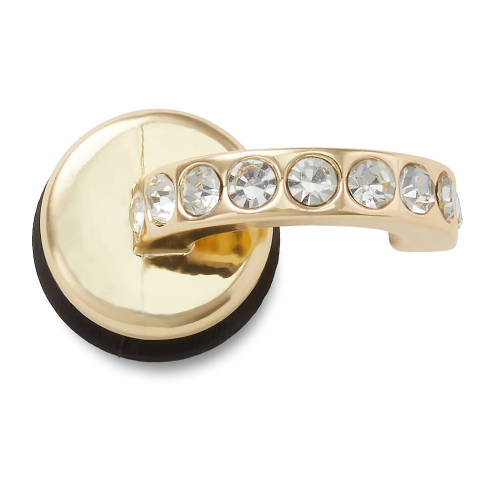 Jibbitz™ Adorno Dourado Pedras UNICO