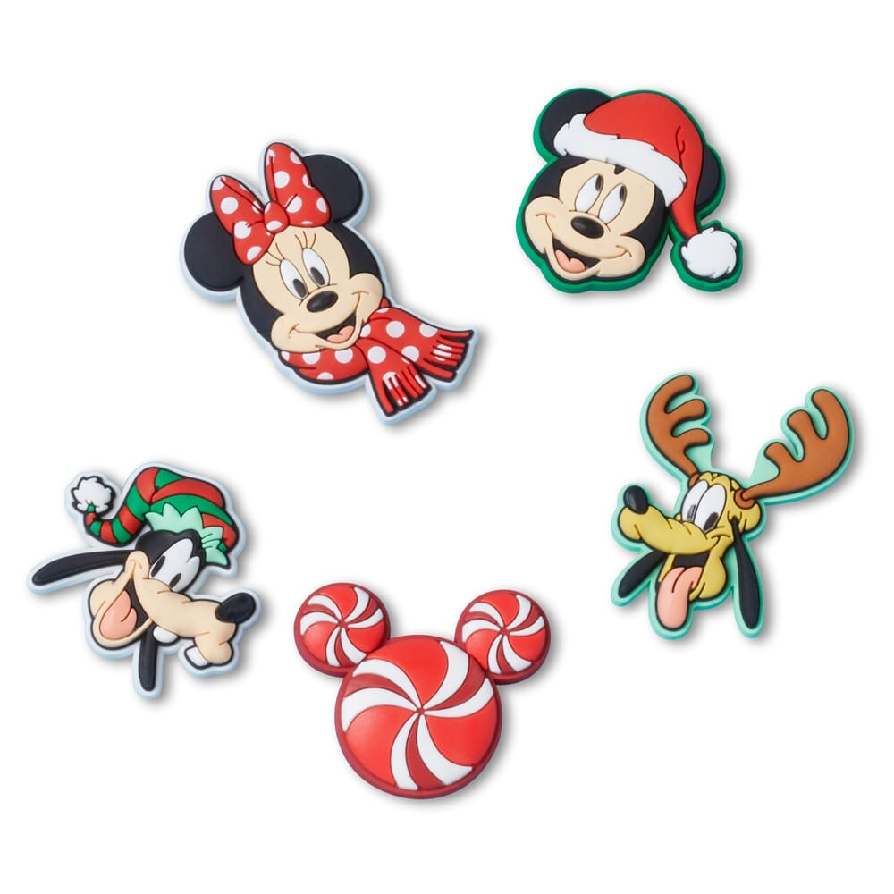 Jibbitz™ Mickey Natal Pack com 5 Peças UNICO