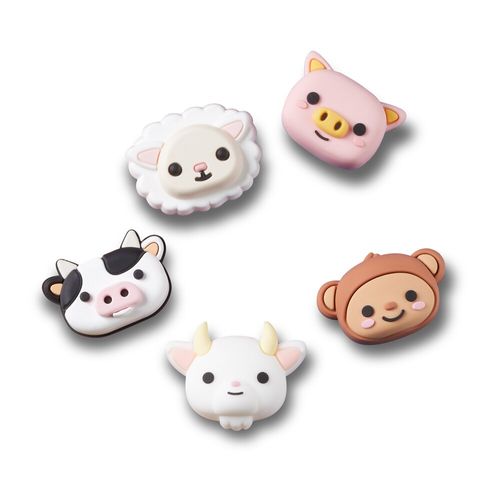 Jibbitz™ Animais Fofos Pack com 5 Peças