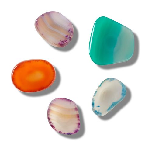 Jibbitz™ Pedra Ágata Pack com 5 Peças