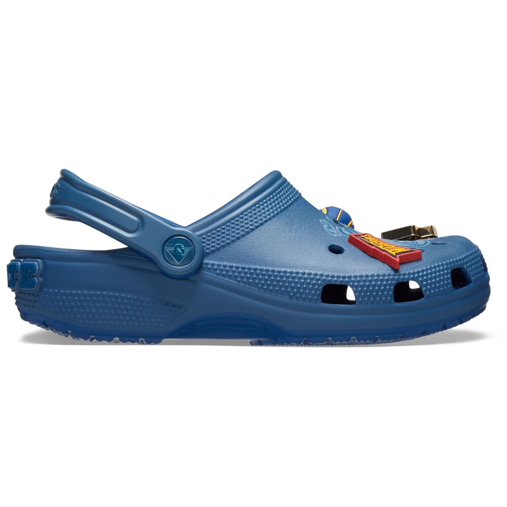 Sandália Crocs NBA Warriors Elevated Classic Clog MULTI 35