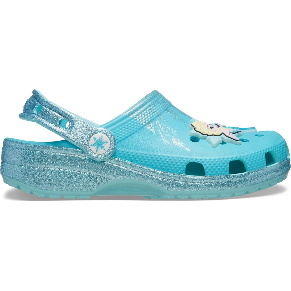 Sandália Crocs Classic Clog Frozen Elsa Juvenil MULTI 30