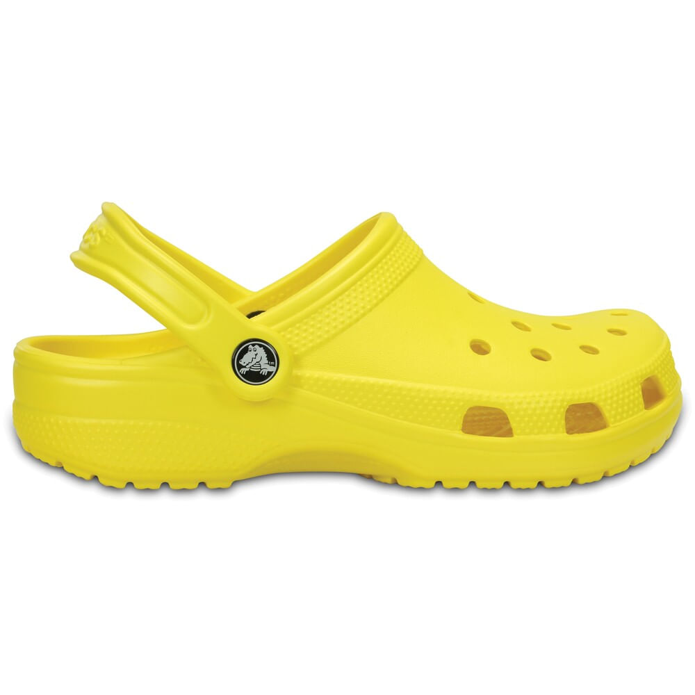 Sandália Crocs Classic Clog LEMON 35