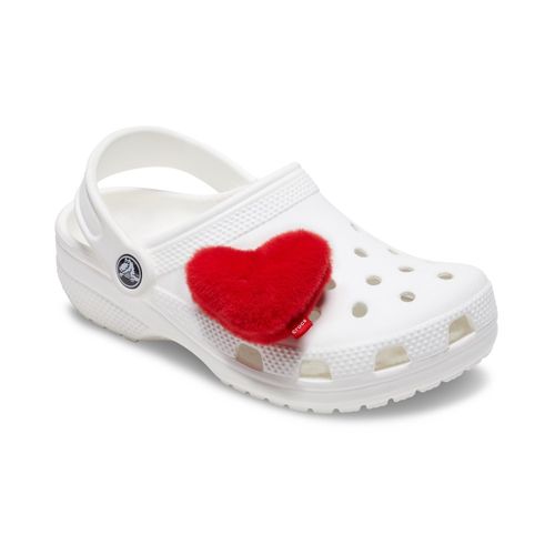 Jibbitz™ Coração Vermelho de Pelúcia