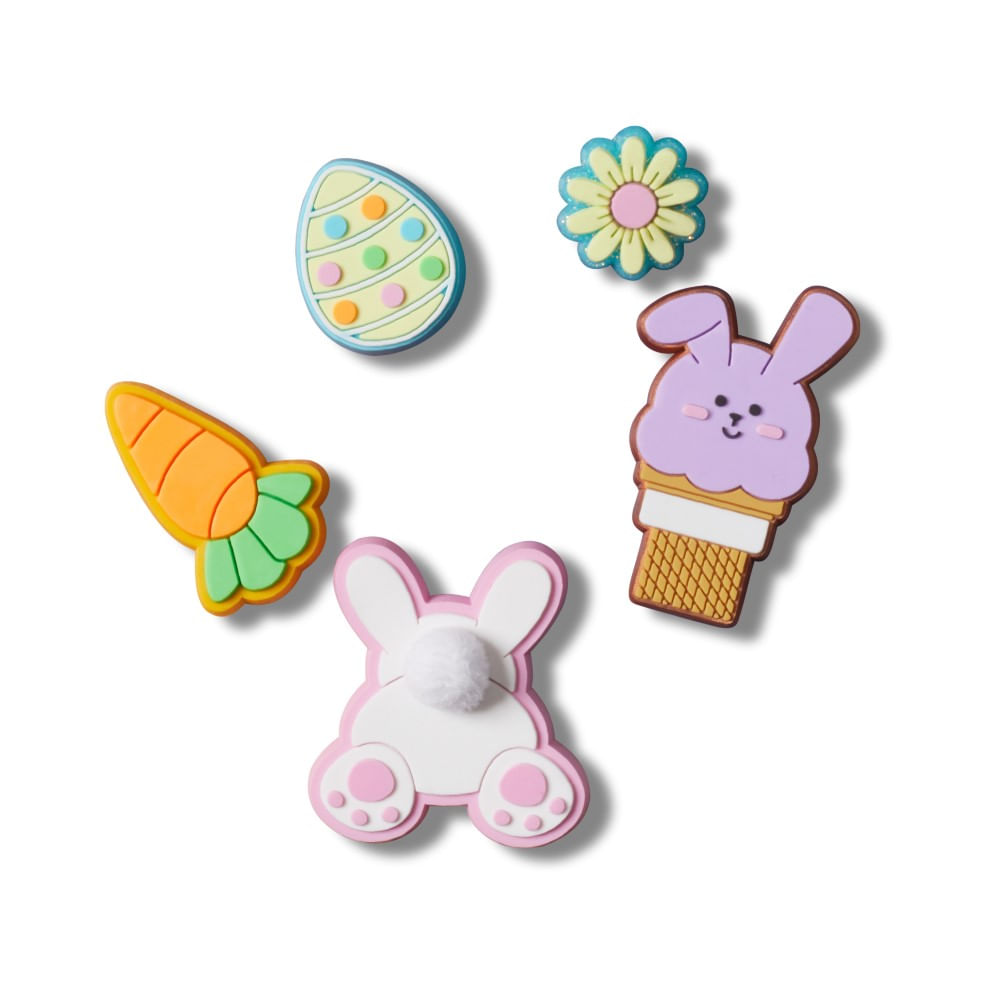 Jibbitz™ Celebração de Páscoa Pack com 5 Peças UNICO