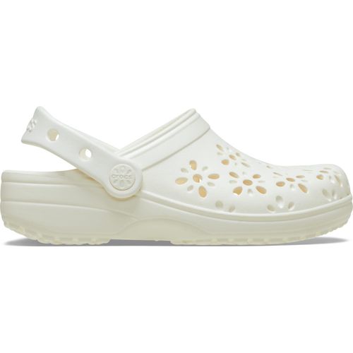 Sandália Crocs Classic Floral Cut Out Clog Juvenil