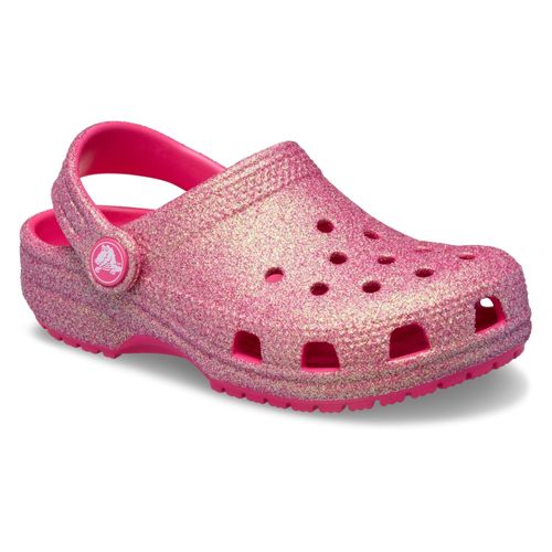 Sandália Crocs Iridescent Glitter Clog Infantil
