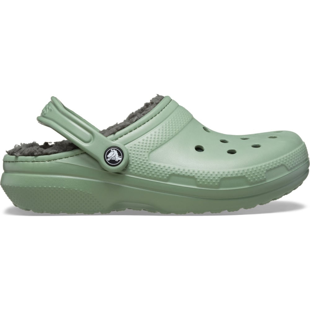 Sandália Crocs Classic Lined Clog MOSS/MULTI 44