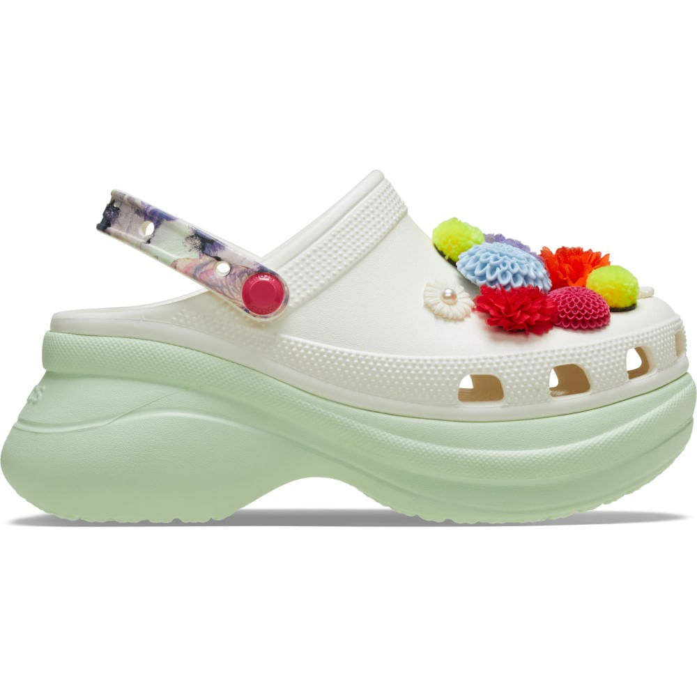 Sandália Crocs Bae Wildflower Clog CHALK 34