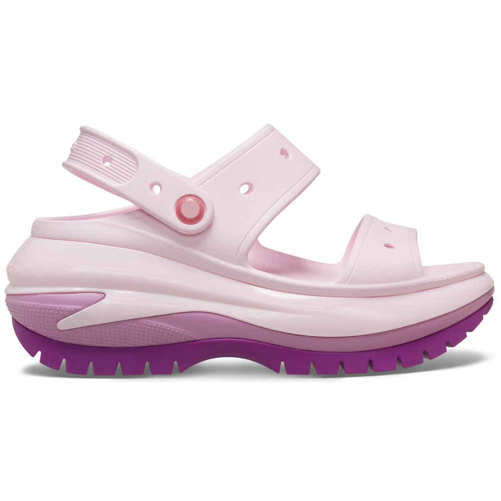 Sandália Crocs Classic Mega Crush Sandal HYDRANGEA 35
