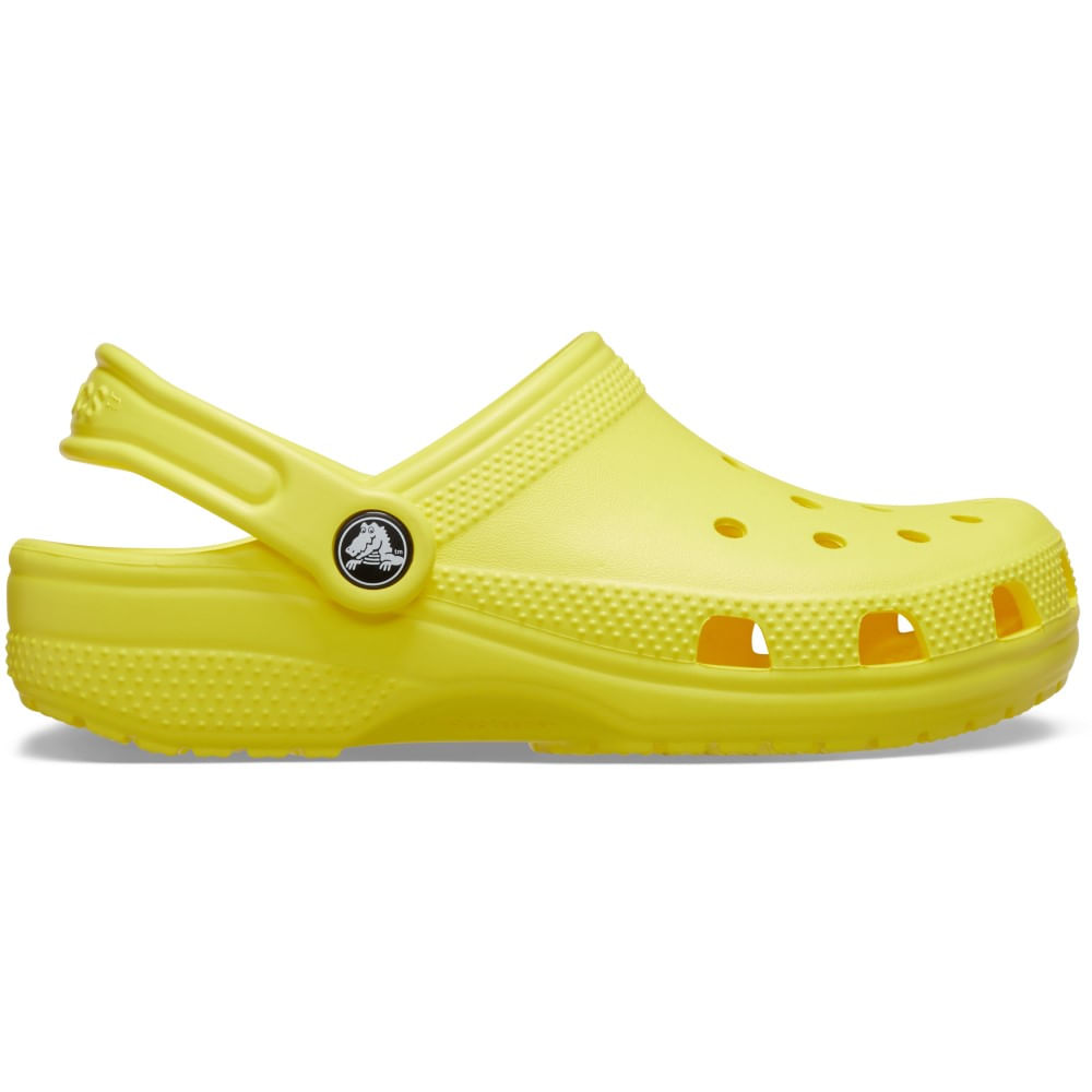 Sandália Crocs Classic Clog Juvenil CYBER YELLOW 29