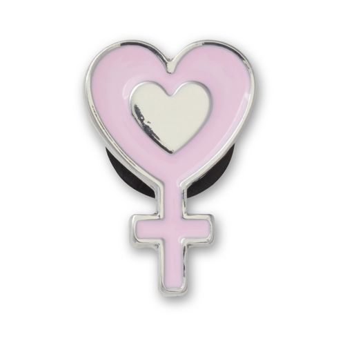 Jibbitz™ Símbolo Feminino Prata