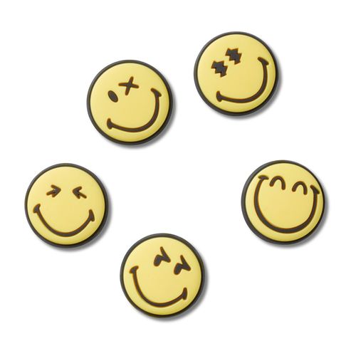 Jibbitz™ Smiley World Pack com 5 Peças
