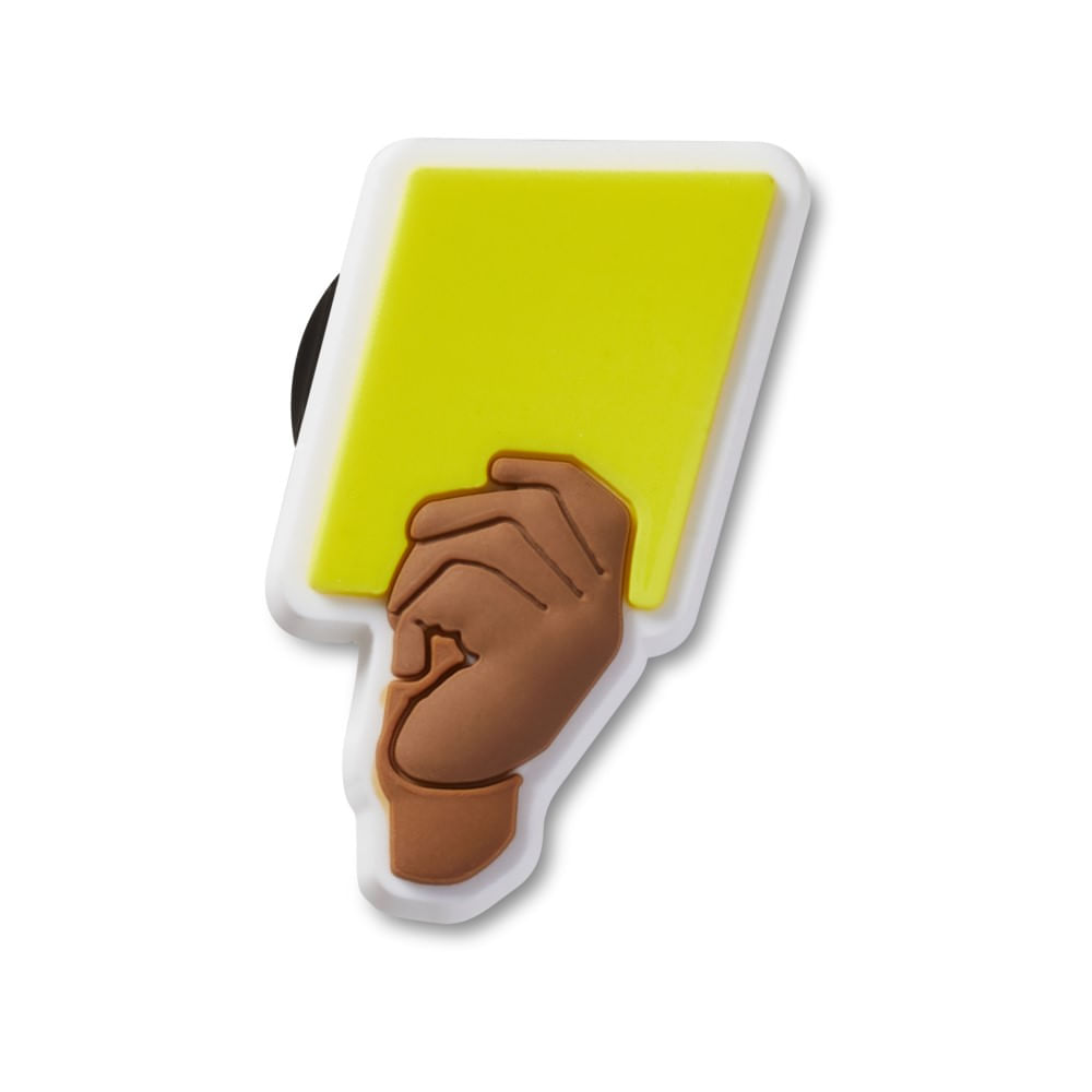 Jibbitz™ Cartão Amarelo de Futebol UNICO