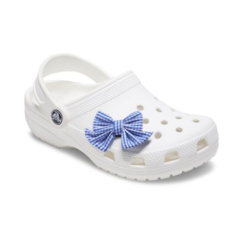 Jibbitz™ Laço Azul e Branco