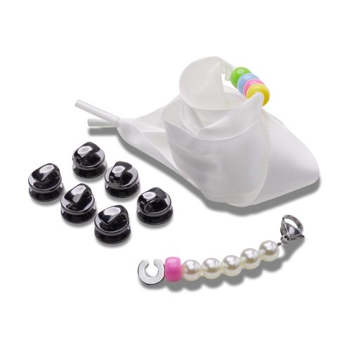 Jibbitz™ Fita de Renda com Corrente Pack com 5 Peças
