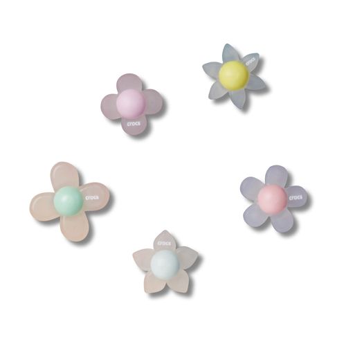 Jibbitz™ Flores Iridescentes Pack com 5 Peças