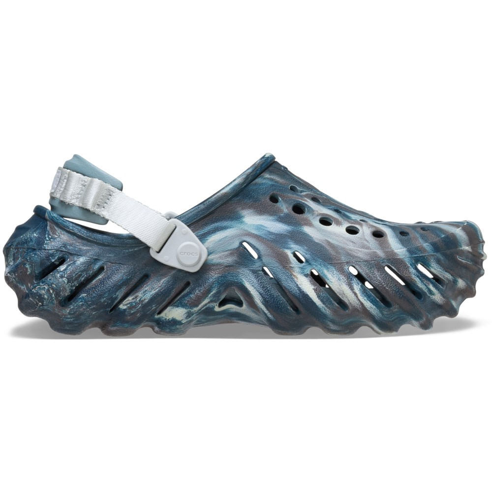 Sandália Crocs Echo Marbled Clog BLACK SAND/MULTI 39