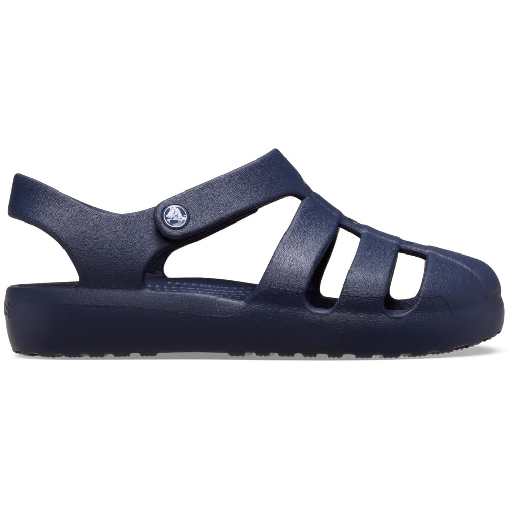 Sandália Crocs Classic Fisherman Sandal Infantil NAVY 26