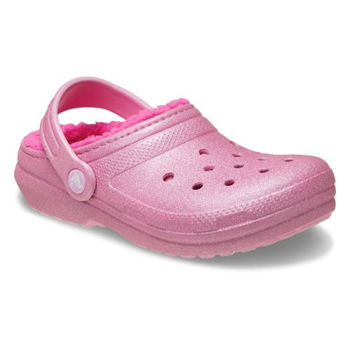 Sandália Crocs Classic Lined Glitter Clog Juvenil
