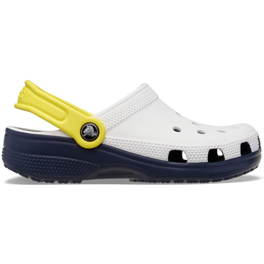 Sandália Crocs Classic Retro Sport Clog Infantil WHITE 22