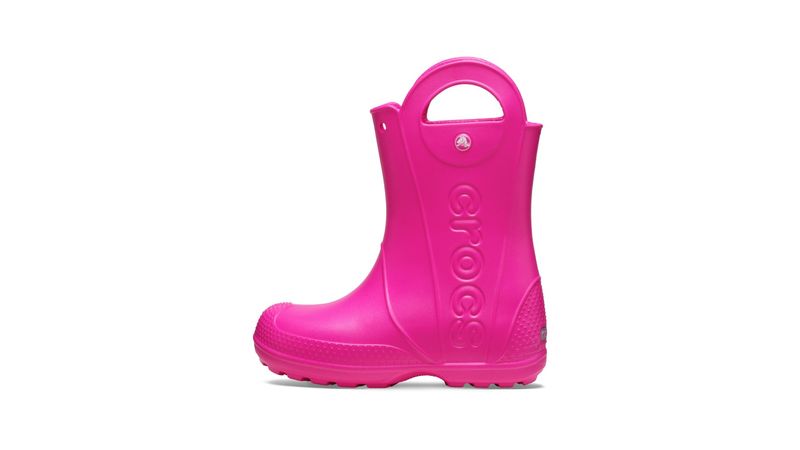 Bota Crocs Handle It Rain Boot Infantil PINK CRUSH