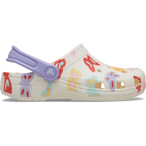 Sandália Crocs Classic Butterfly Graphic Clog Juvenil