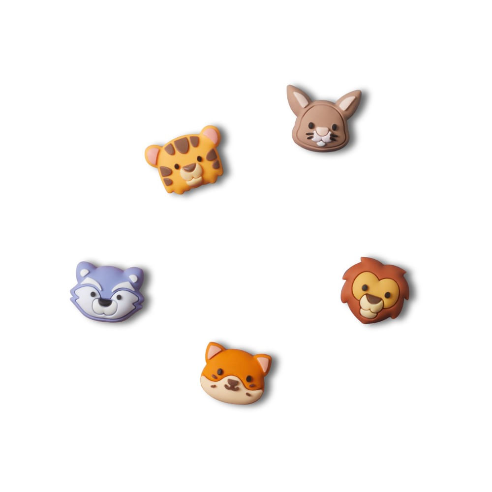 Jibbitz™ Animais Adolescentes Pack com 5 Peças UNICO