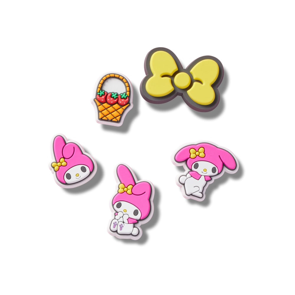 Jibbitz™ Mymelody Pack com 5 Peças UNICO
