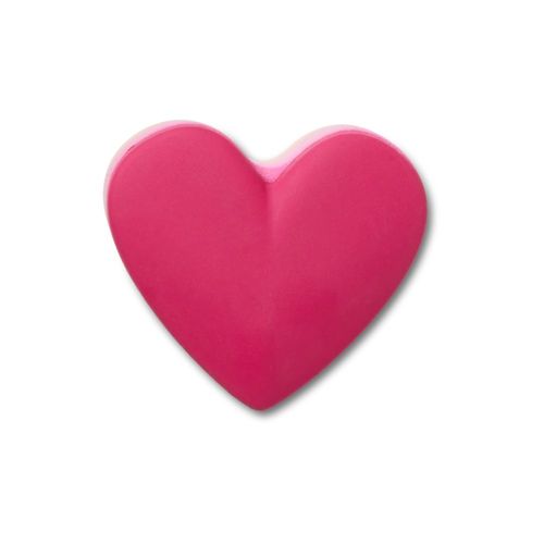 Jibbitz™ Coração Rosa Empilhado
