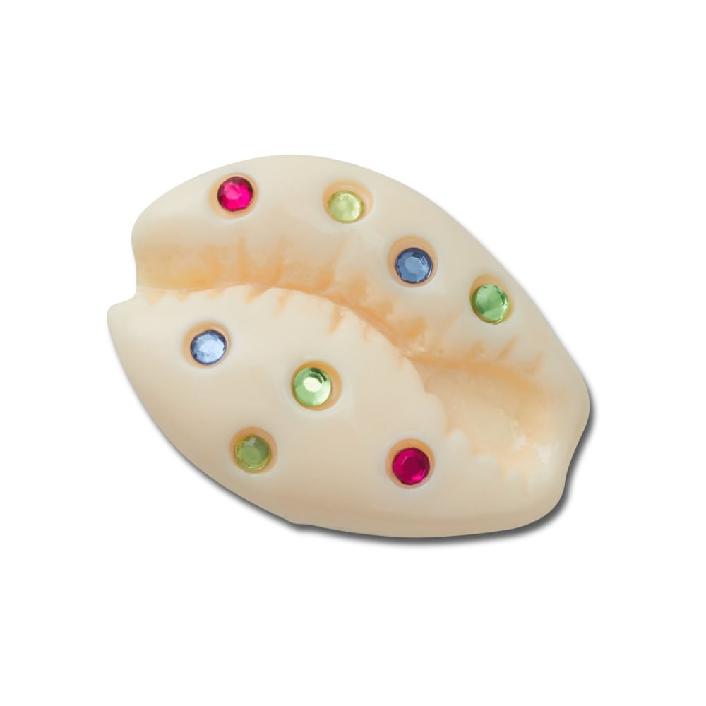 Jibbitz™ Concha Puka com Gemas UNICO