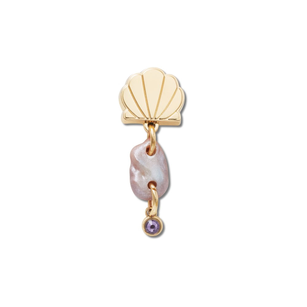 Jibbitz™ Concha Dourada Pendurada UNICO