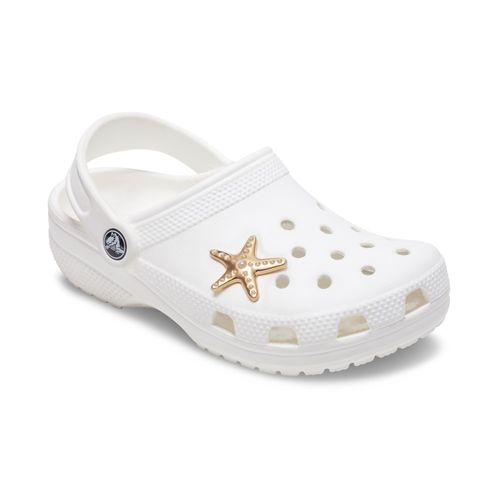 Jibbitz™ Estrela do Mar Dourada com Pérolas