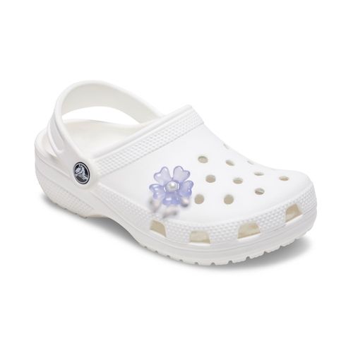 Jibbitz™ Flor com Pérola Lavanda