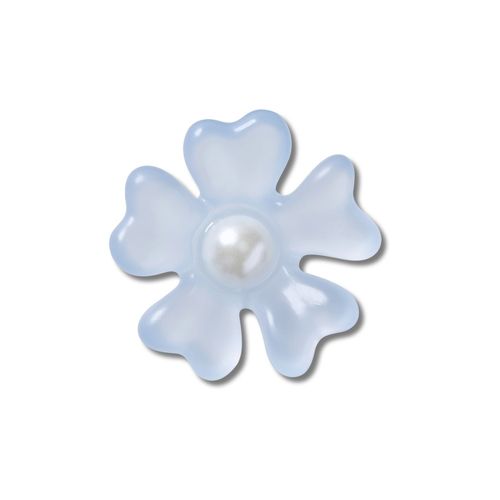 Jibbitz™ Flor Azul com Pérola