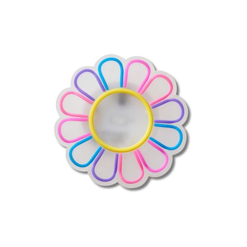 Jibbitz™ Flor do Arco-Íris Com Led