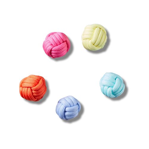 Jibbitz™ Puff com Nó Náutico Pack com 5 Peças