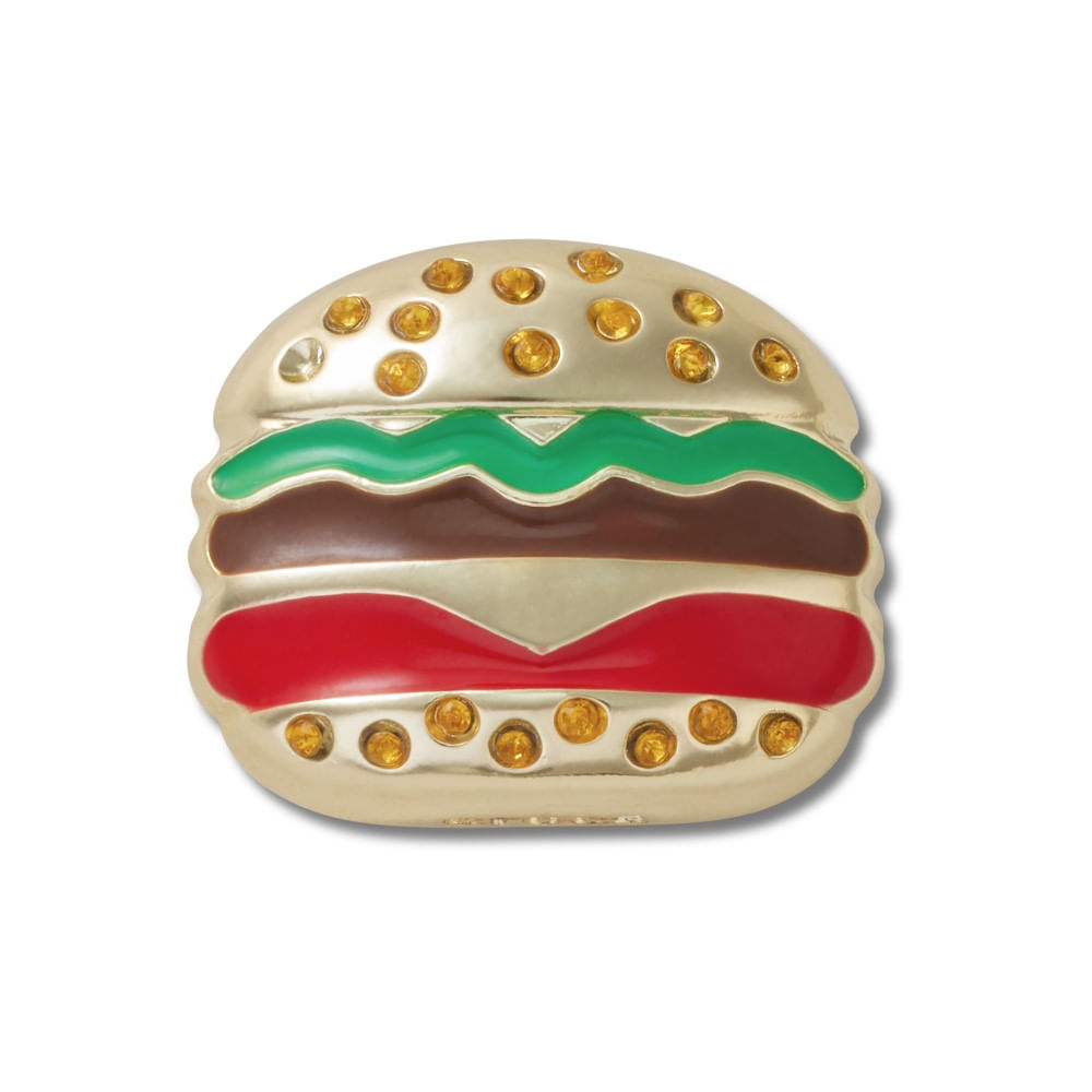 Jibbitz™ Hambúrguer Dourado UNICO