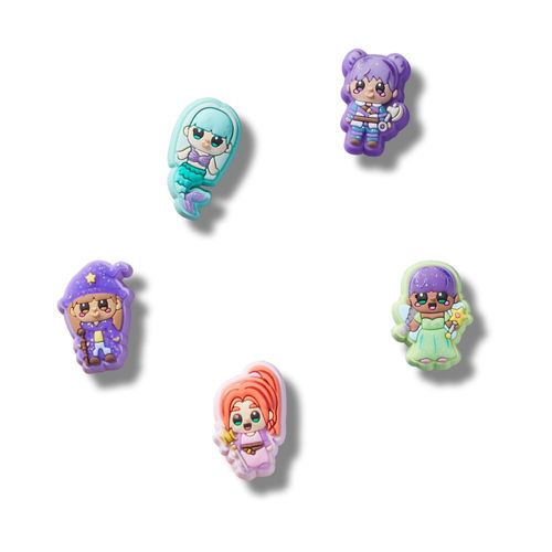 Jibbitz™ Meninas Mágicas Pack com 5 Peças